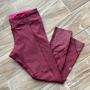 Lululemon Cropped Leggings Size 10